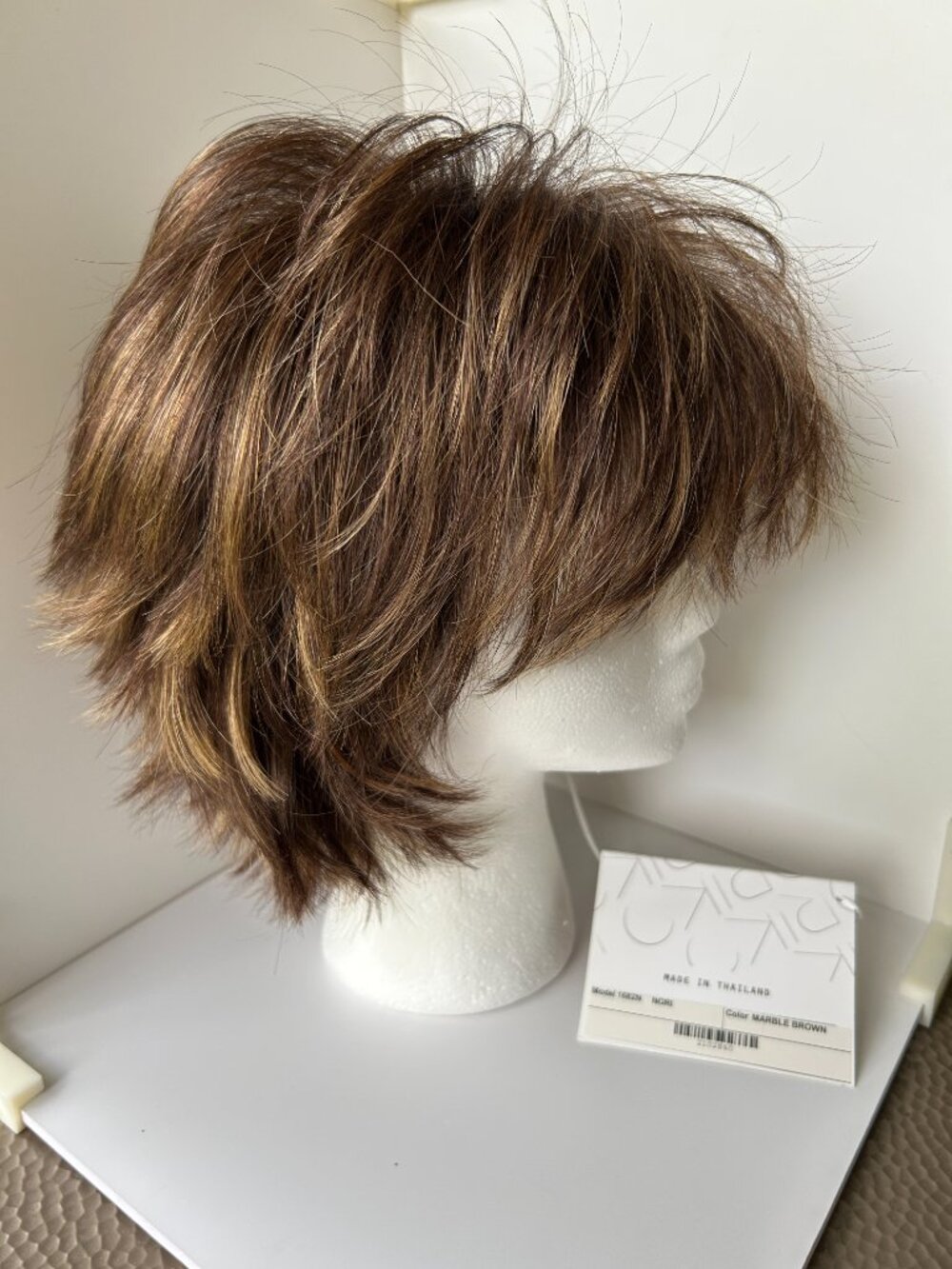 NORI by Noriko in Marble Brown, Avg Wefted Cap, Synthetic Wig, NWT